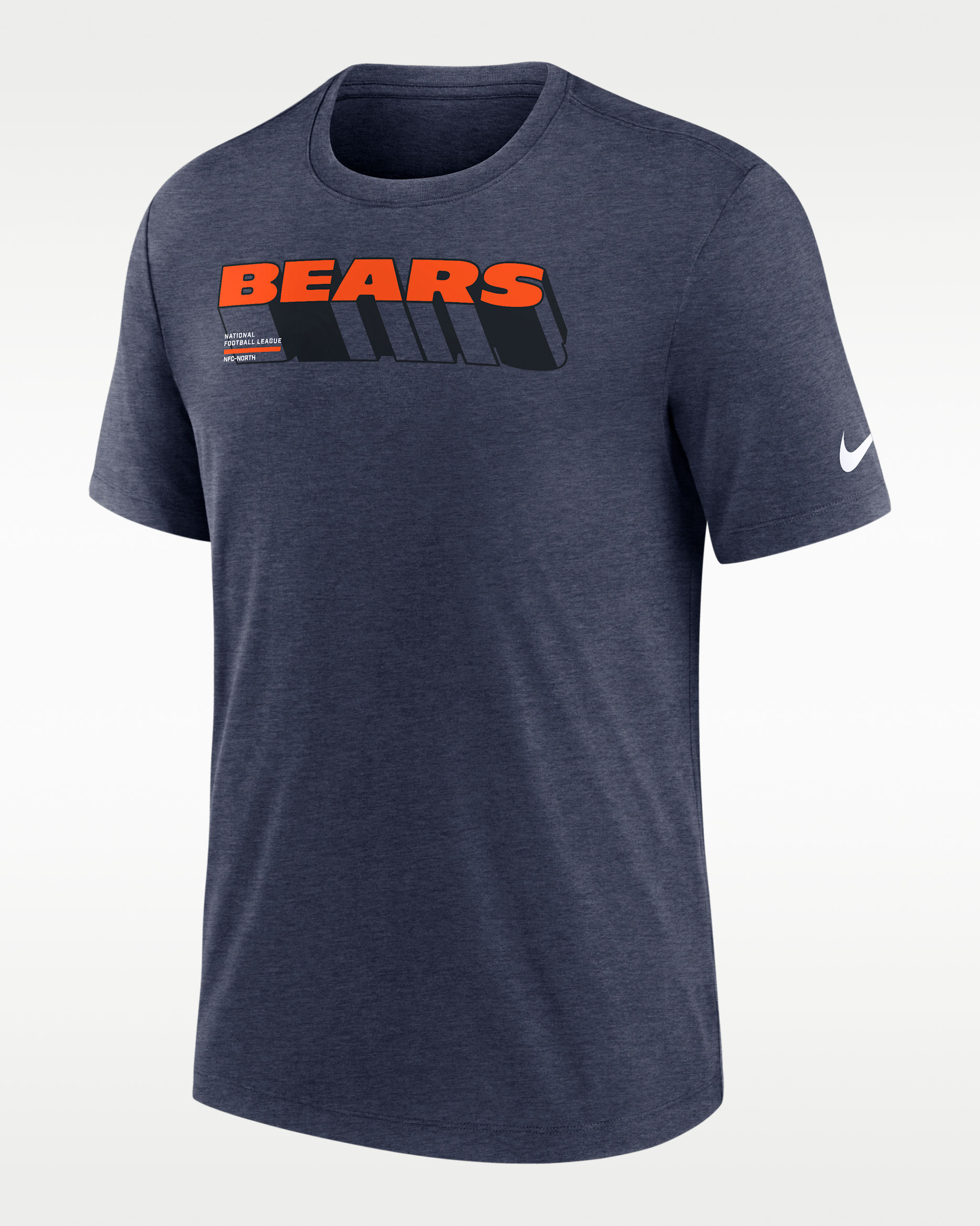 Chicago Bears Long Pass Men's Nike NFL T-Shirt. Nike.com